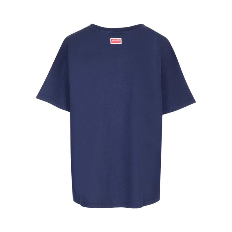 高田贤三(Kenzo)纯棉圆领短袖T恤女运动百搭休闲舒适徽标装饰套头高清大图