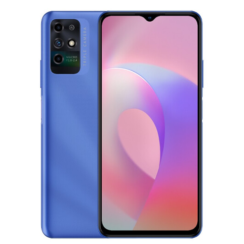 中兴远航10 全网5G 6G运行 128G内存 6.52英寸水滴屏 支持老人桌面 天玑700 5G芯片 1600万高清三摄 碧波蓝