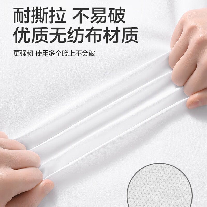 JAJALIN[SMS级]一次性床单三件套单人被套枕套旅行套装出差酒店用品高清大图