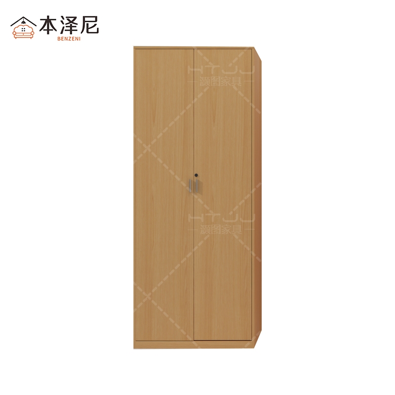 本泽尼 衣柜 两门衣柜 HTQN-B9552 900*550*2000mm 组高清大图