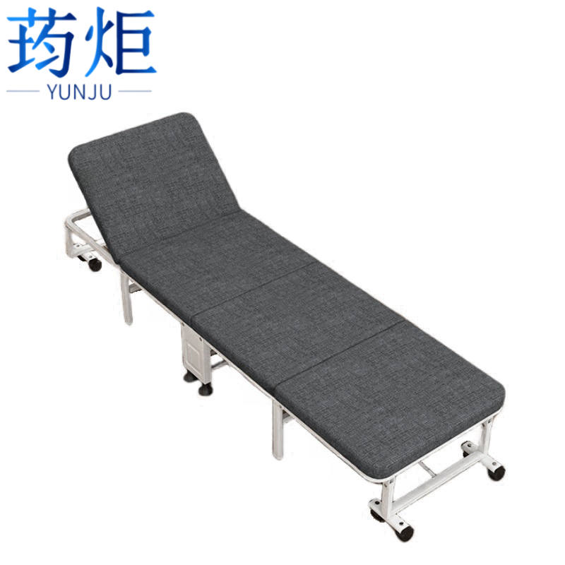 荺炬折叠躺椅床高清大图