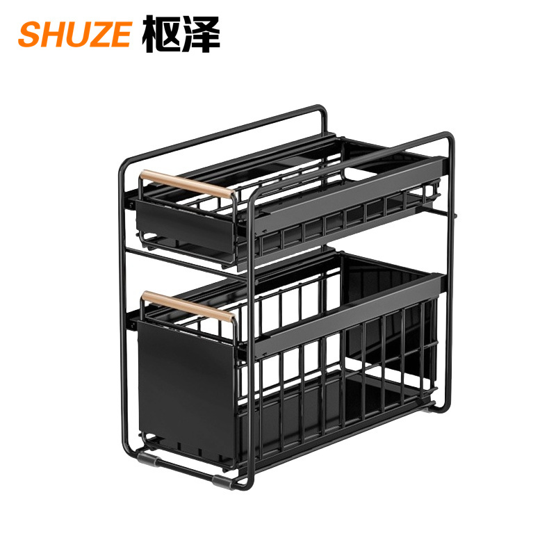 枢泽 层架 置物架 双层小号 个