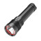 苏识 5470073 P70长款 8*18650电池变焦大功率输出LED手电筒 黑色(计价单位:个)