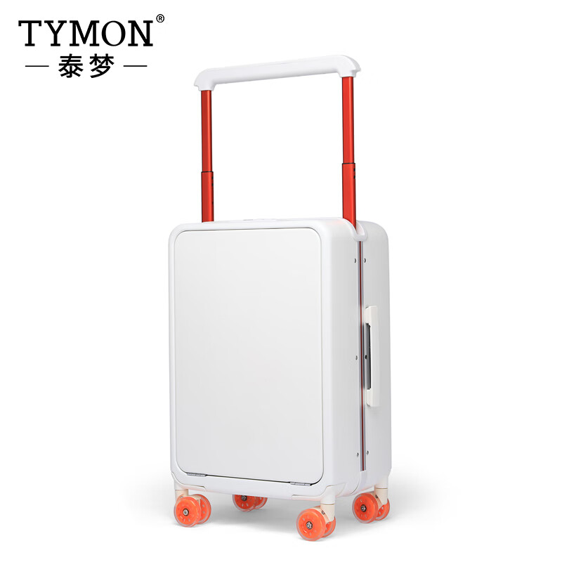 TYMON(泰梦)极光(灌注轮铝框箱)白色 TM-1962高清大图