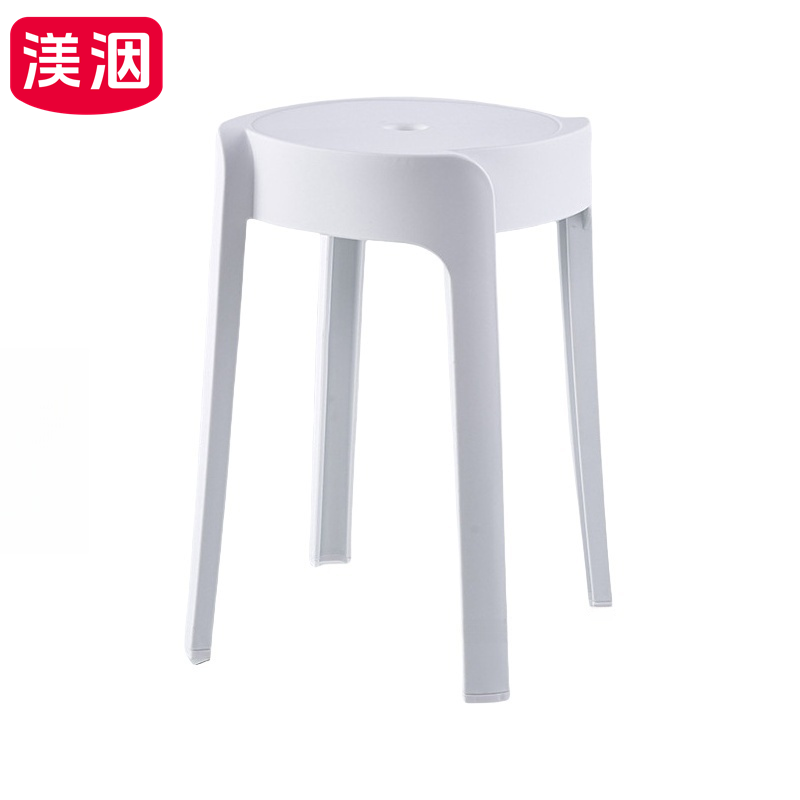 渼洇 塑料凳子 37*30*46cm 个高清大图
