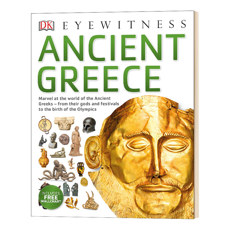 目击者系列 古希腊 [正版]华研原版 目击者系列 古希腊 英文原版 Eyewitness Ancient Greece高清大图