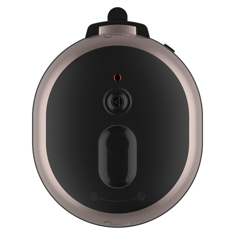 美的(Midea)电压力锅家用2.5L升智能家用迷你小型高压饭煲智能全自动1-2-3量 SS2522P 2.5升曜石黑高清大图