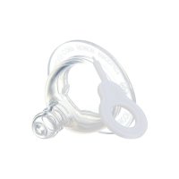 乐儿宝(bobo)仿真特护硅胶奶嘴M号(2盒装)适合3-6个月