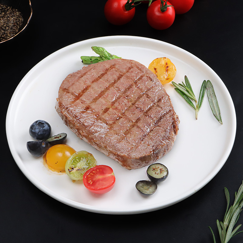 暖男厨房整切静腌菲力牛排儿童整切牛扒肉 菲力牛排套餐牛肉生鲜整切菲力130g*10片高清大图