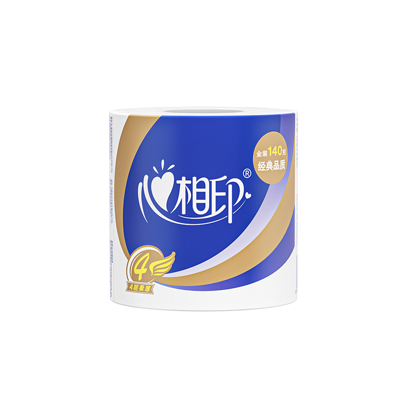 心相印 140克27粒装四层卷筒卫生纸(四层)BT910(箱装)高清大图