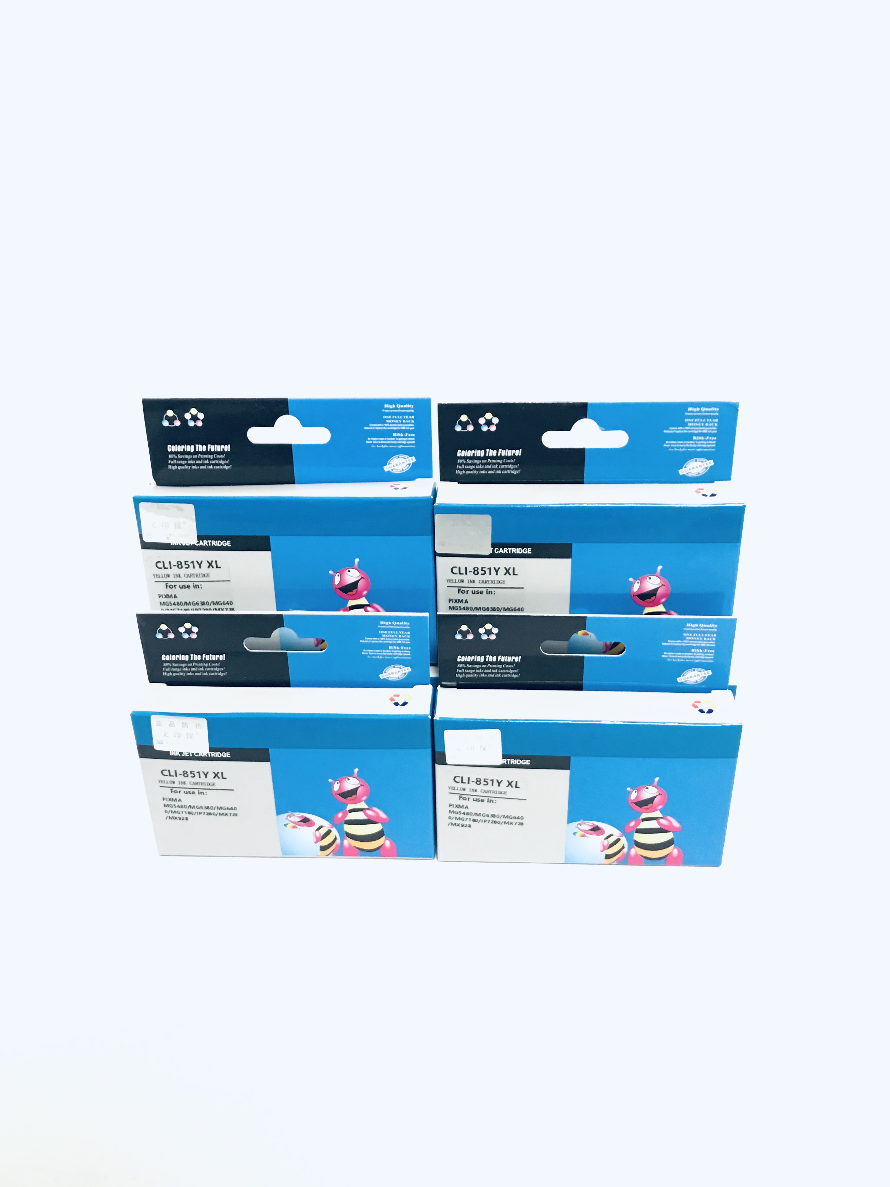 文印保CC-851XLY墨盒 适用于佳能IP7280/IX6780/6880/MX928/MG7180高清大图