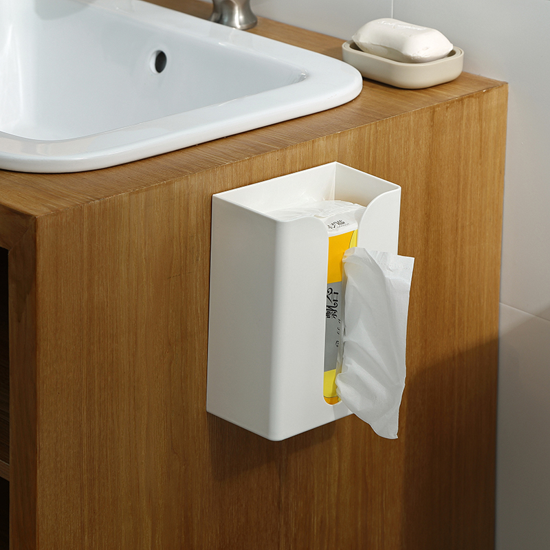 灰色2个装卫生间纸巾盒厕所纸巾盒厕所抽纸盒纸巾盒厕纸盒厨房纸巾架