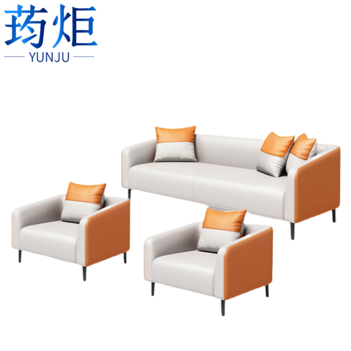 荺炬沙发3+1+1组合款组高清大图