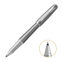 派克(PARKER)2016都市简影白夹宝珠笔