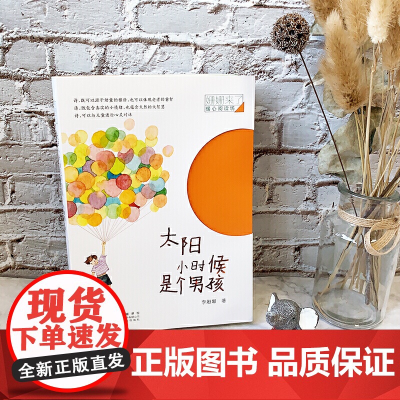 太阳小时候是个男孩月亮小时候是个女孩平装在想象的世界中与儿童进行心灵的对话开启亲子共读适合7-10岁的孩子安徽少儿正版童高清大图