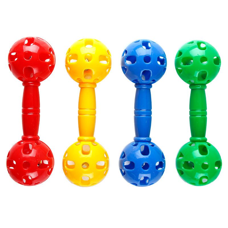 臻弗哑铃 儿童哑铃幼儿园器械道具手持小班早操器械加厚有声幼儿园哑