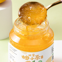 酥田自营蜂蜜柚子茶502g蜂蜜百香果茶502g组合饮品冲饮冲泡水果茶酱