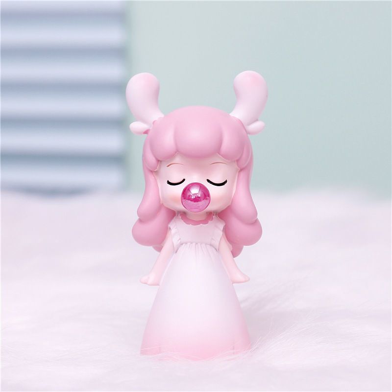 5cm盲盒款吹泡泡女孩随机一个