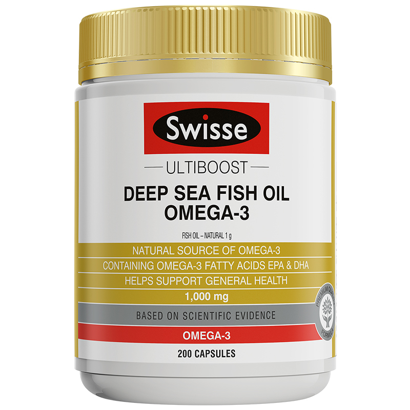 swisse深海鱼油胶囊1400mg 200粒