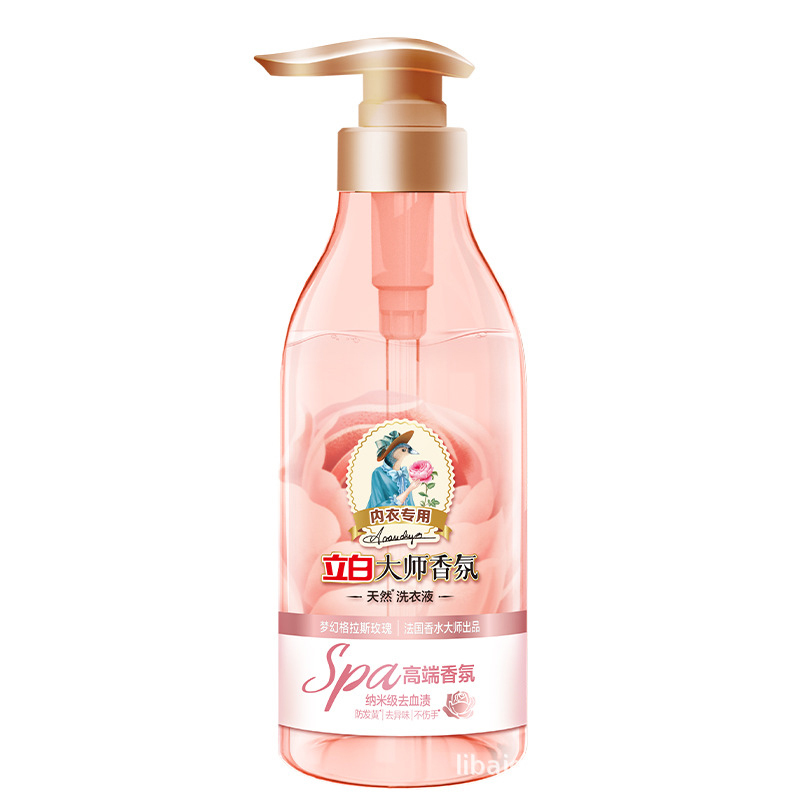 立白内衣洗衣液大师去血渍除菌除螨祛味不伤手380g*1瓶