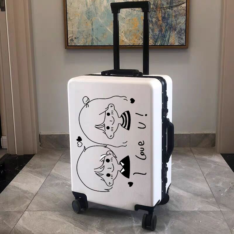 个性创意行李箱贴纸可爱少女心ins拉杆旅行箱自粘防水可移贴画|PVC美少女战士