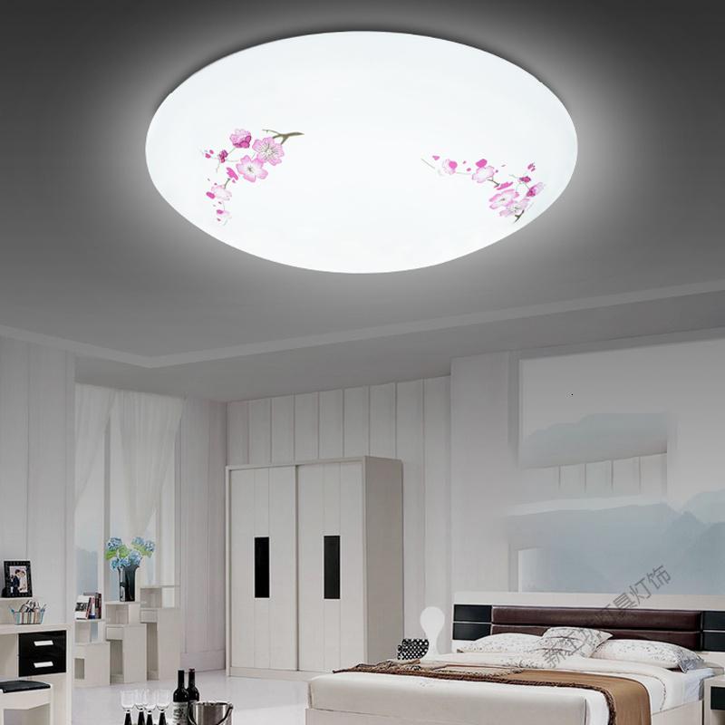 苏宁放心购吸灯顶灯圆形客厅卧室灯具楼梯阳台家用全白工程面包灯LED吸顶灯_216 默认尺寸 36瓦33cm无极调光+遥控