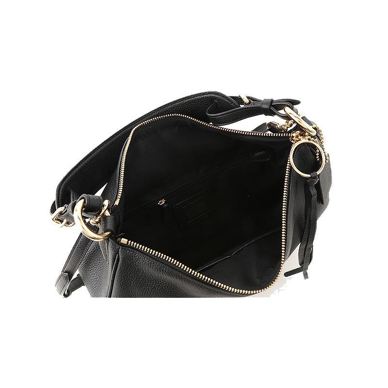 直营coach蔻驰sutton半月包真皮涂层帆布拉链单肩包斜跨包女包