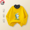 史努比(SNOOPY)儿童童装加绒中大童男女童冬季新款圆领加绒休闲套头卫衣TRY3