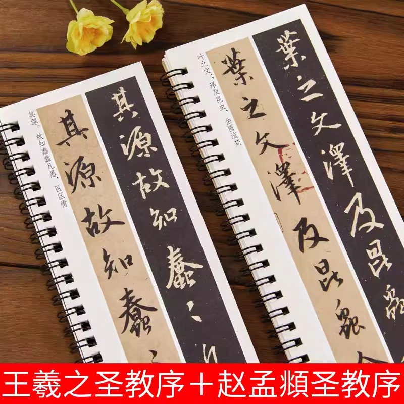 3本]欧阳询九成宫醴泉铭 欧阳询+姚孟起临本 [正版]唐怀仁集王羲之书圣教序兰亭序九成宫勤礼碑多宝塔碑孙过庭书谱席夔隶书