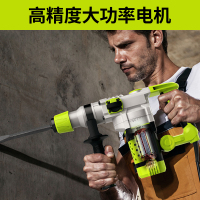 德国芝浦电锤电镐电钻家用多功能电捶三用大功率重型冲击钻混凝土-【3880W】工程款-出厂标配（高精度电机不烧机）