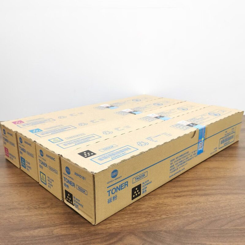 柯尼卡美能达(KONICA MINOLTA) 彩色碳粉(红/青/黄)TN223大容量原装 [企购]