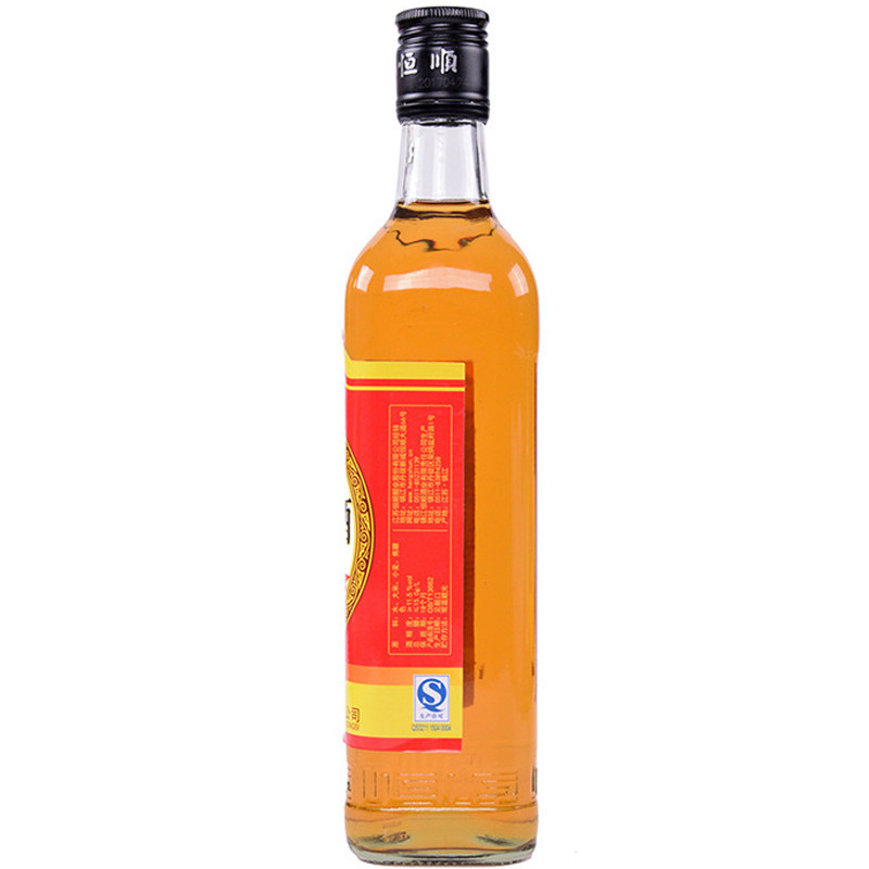 [苏宁超市] 恒顺陈酿黄酒500ml 炒菜 去腥解膻 腌制 香味浓郁