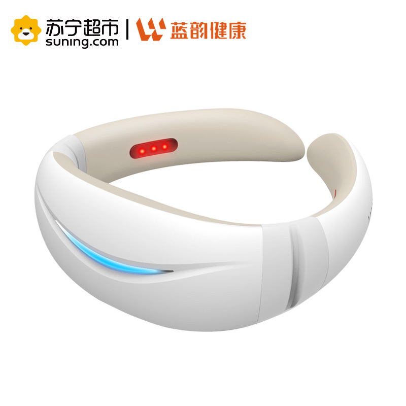 [蓝韵] 颈椎按摩器 颈部按摩仪脖子牵引器办公室护颈仪红光磁疗智能热敷舒缓颈椎MN113