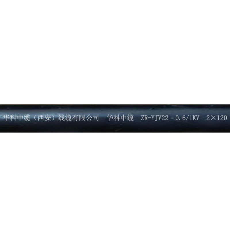 华科中缆 电缆 ZR-YJV22-2*120 米高清大图