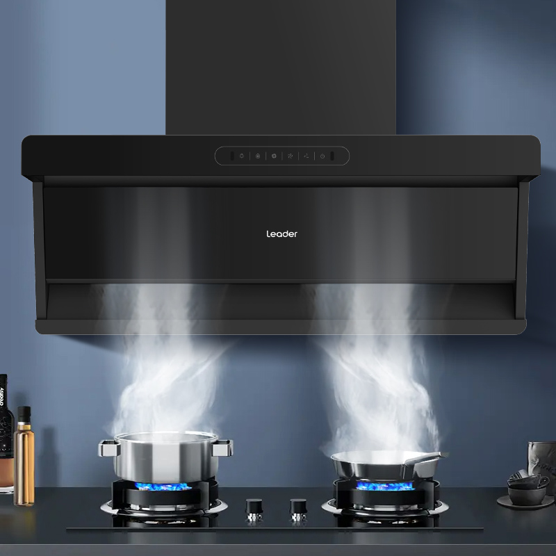 海尔(Haier)出品统帅吸油烟机家用厨房7字型油烟机25m³变频大吸力高频自旋洗900帕强排风压IXF7220高清大图