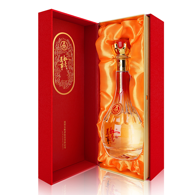 五粮液股份 万事如意酒精品 500ml*6 整箱装 42度浓香型 白酒