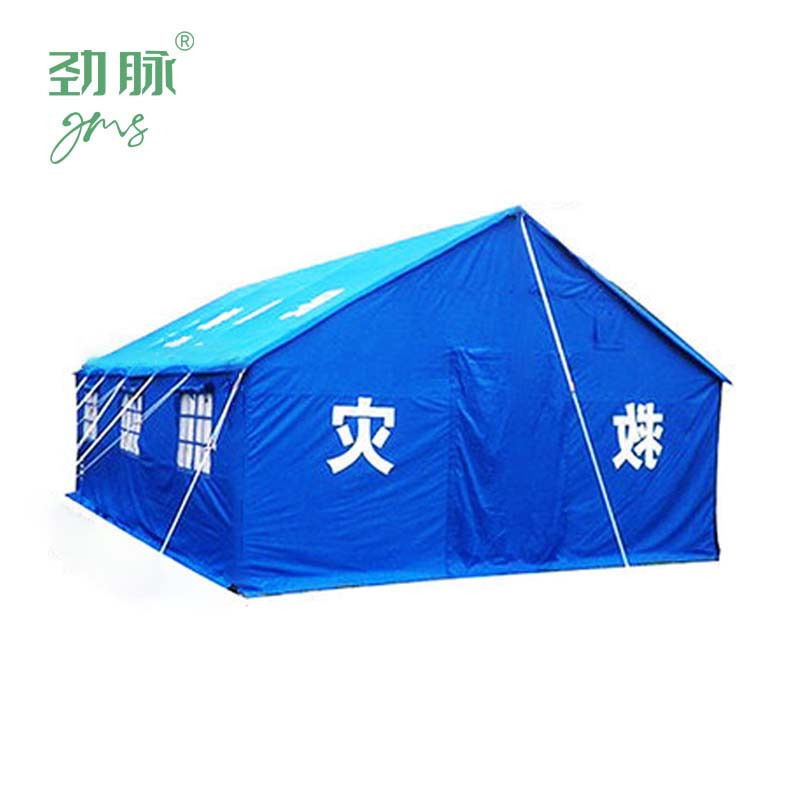 劲脉 救灾帐篷 棉-7.86*4.76*3.1M 顶高清大图