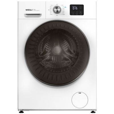 威力（WEILI）10公斤超薄滚筒洗衣机全自动 变频洗烘一体 蒸汽除菌洗 1小时快速洗烘 XQG100-1016DPHX