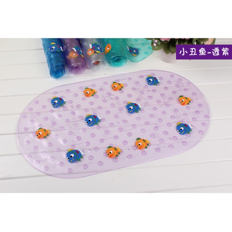 儿童浴室防滑垫宝宝洗澡浴缸垫卫浴脚垫卫生间地垫婴儿淋浴垫子 三维工匠高清大图