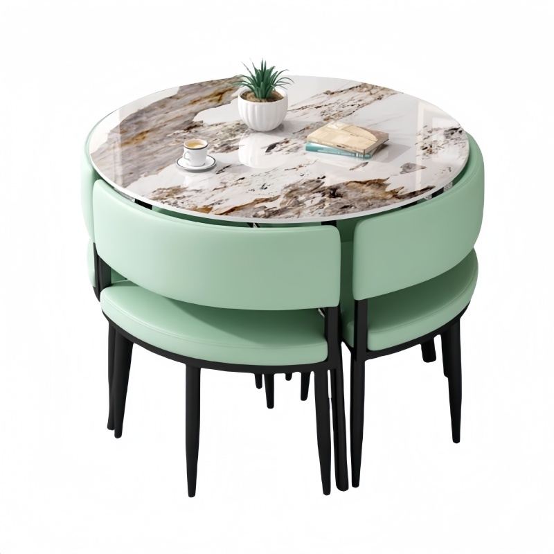 悦兴诚休闲桌 一桌4椅80*75cm 套高清大图