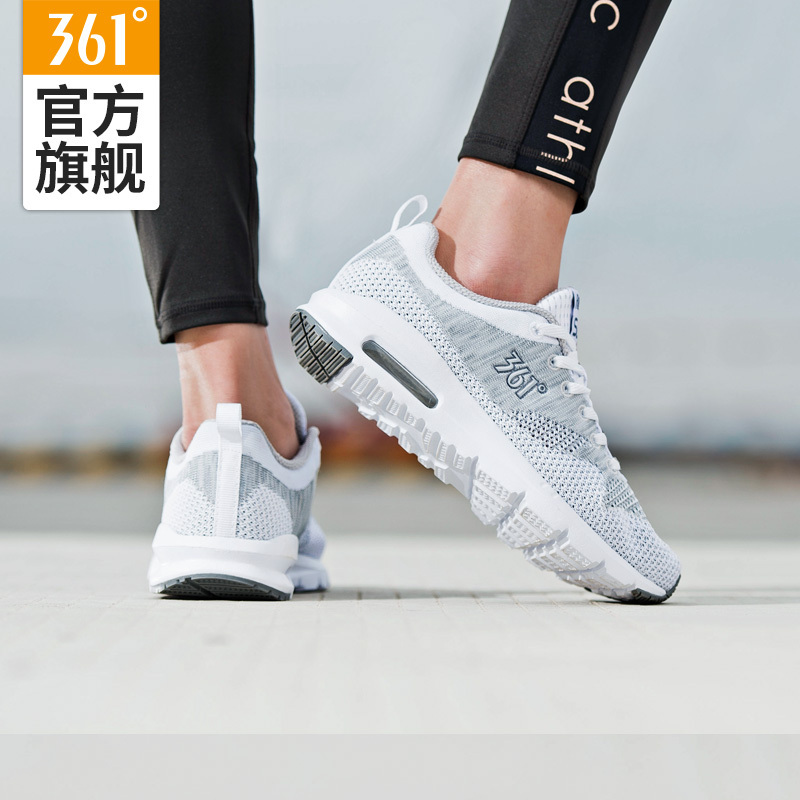 361°女鞋运动鞋2018防滑减震跑步鞋