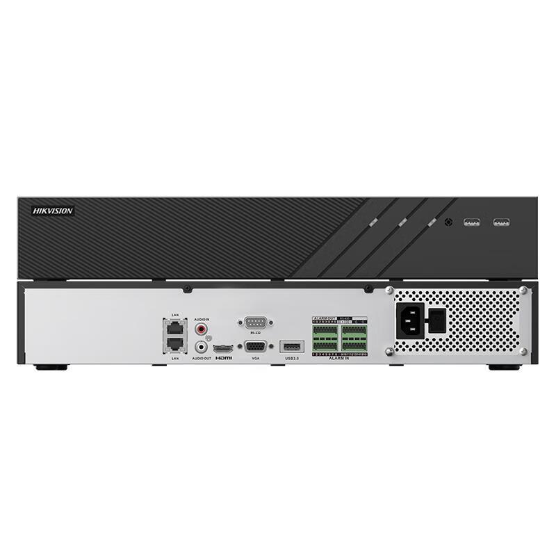 录像机 海康威视/HIKVISION DS-7916N-R4 电源供电 800万 黑色高清大图