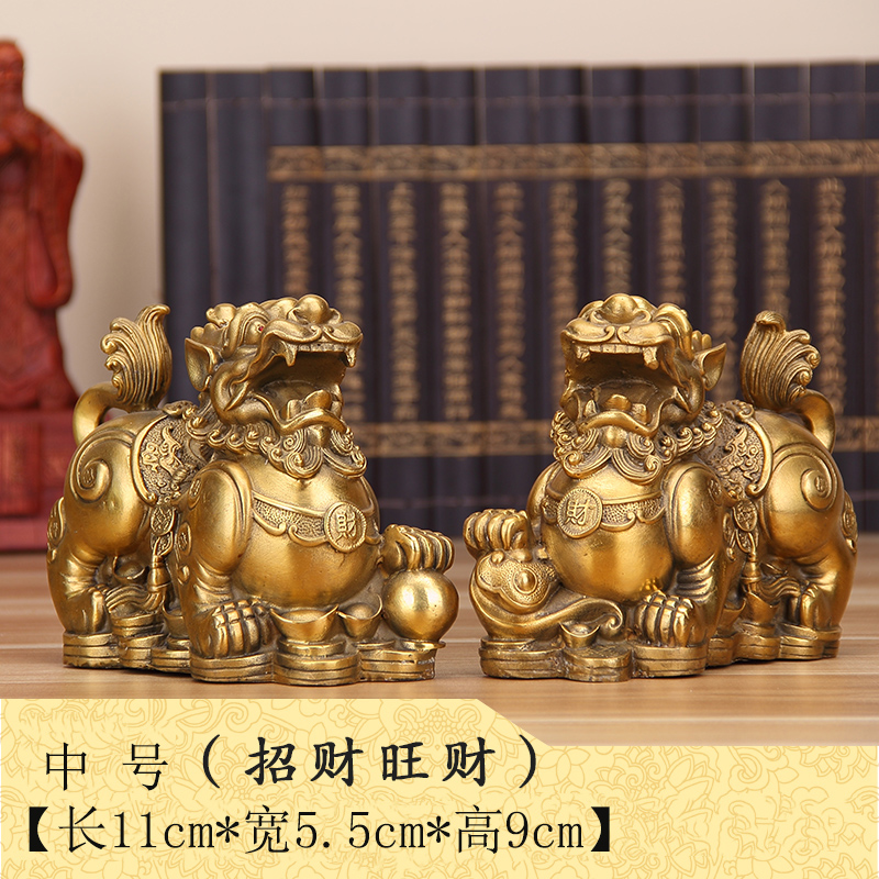 美帮汇铜貔貅摆件皮丘 家居装饰品客厅摆件工艺品高清大图