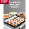硅油纸家用烧烤防油烤箱盘长方形烤肉烘焙厨房吸油锡纸JING PING 加厚20*30cm[50张]掌柜推荐