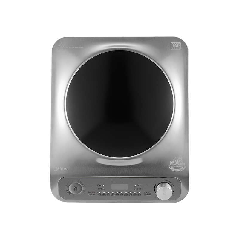 美的(Midea)电磁炉凹面猛火爆炒360°立体加热电磁灶3500W大功率多功能电陶炉 MC-E35D2