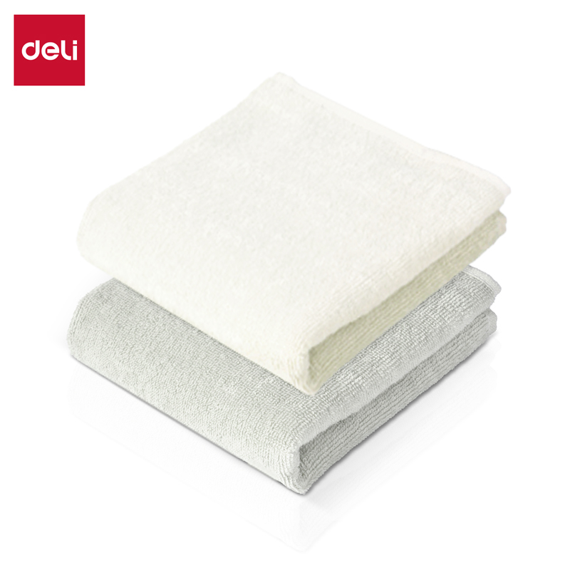 得力 得心LQ675清洁劳保-毛巾(混色)(2条装)