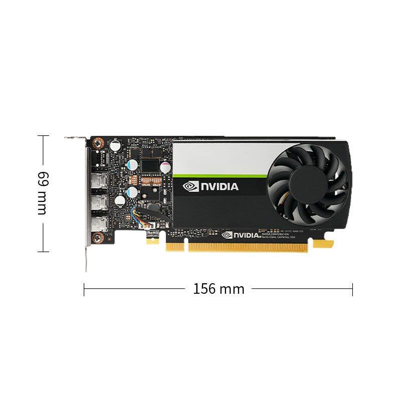 丽台(LEADTEK)NVIDIA T400 4G 图灵架构支持5K视频剪辑平面作图设计ps ai专用绘图显卡 工业包装图片