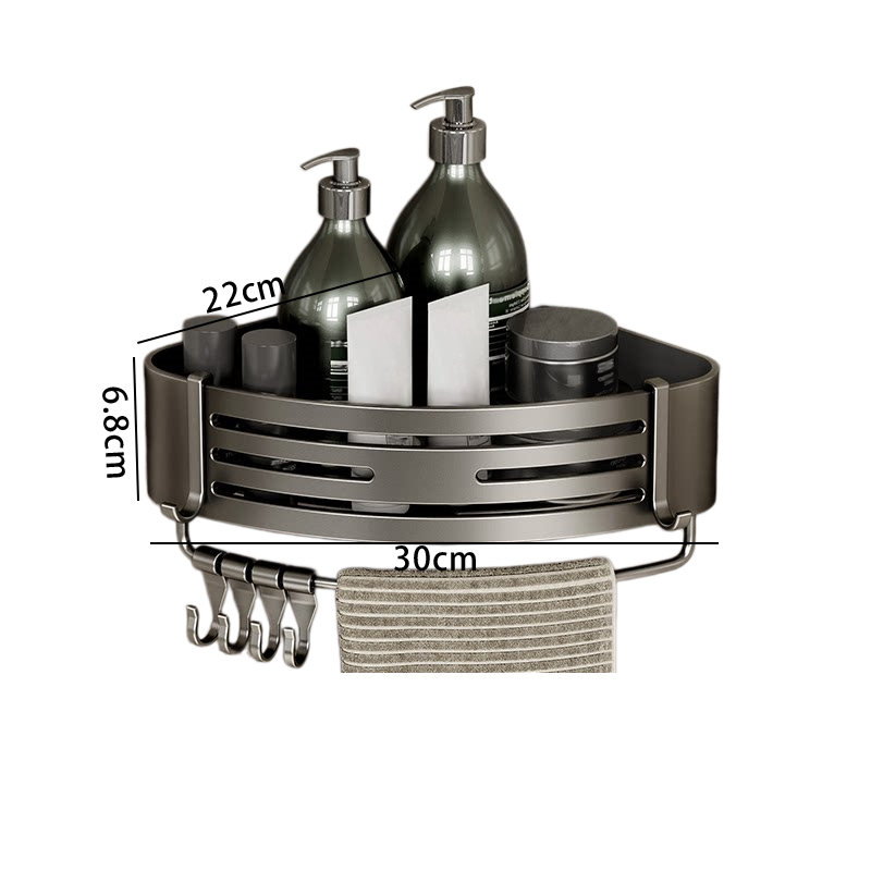 豫汉迎三角四方毛巾架 毛巾架单层个