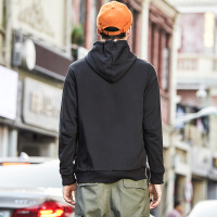 adidas男服卫衣2019新款连帽套头衫休闲针织运动服DQ1461