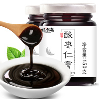 福东海酸枣仁膏百合酸枣仁膏酸枣仁粉汤茶安舒膏阿胶膏三宝茶150*2瓶300克